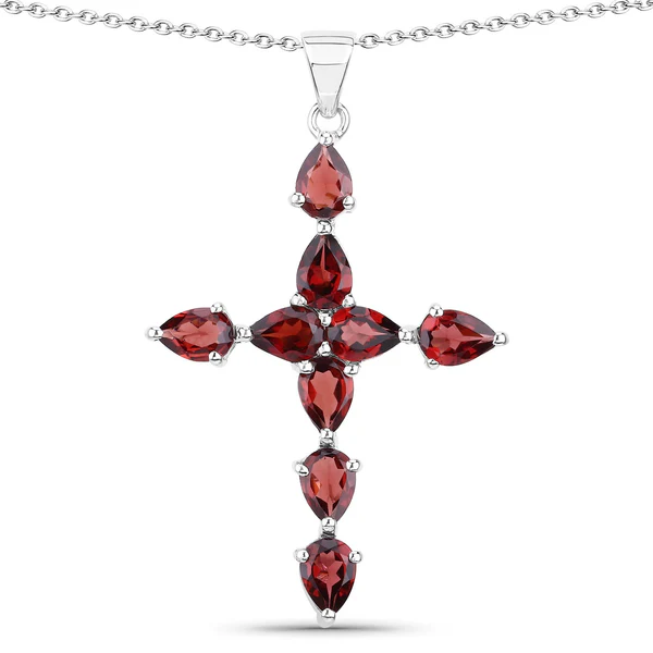 10 New Celebrity-Inspired Cross Pendant Gemstone Necklaces You’ll Love - Fine Color Jewels