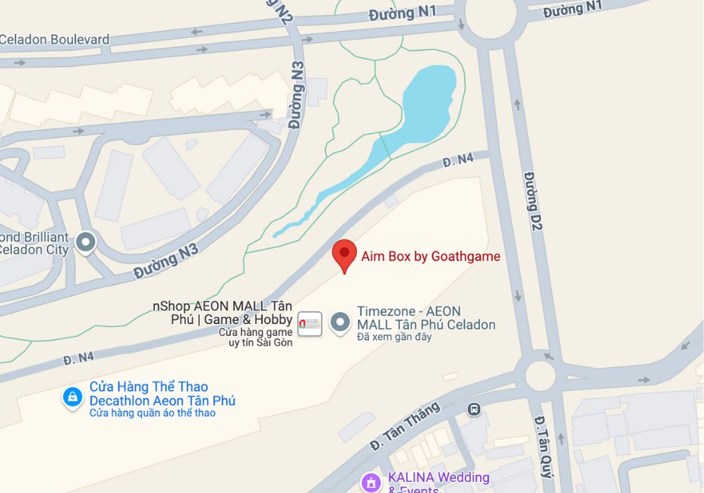 Vị trí của AimBox trên bản đồ (Ảnh: Google Maps)