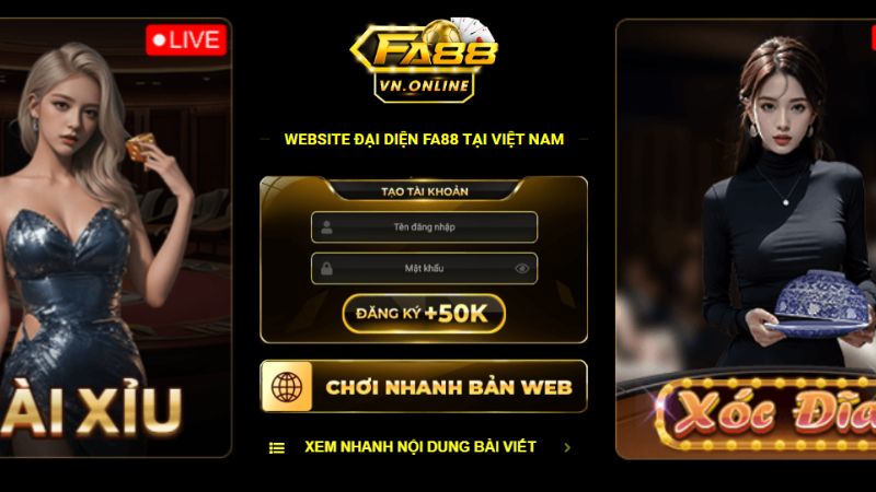 Cổng game FA88 – Thiên đường giải trí đổi thưởng uy tín số 1 châu Á-1