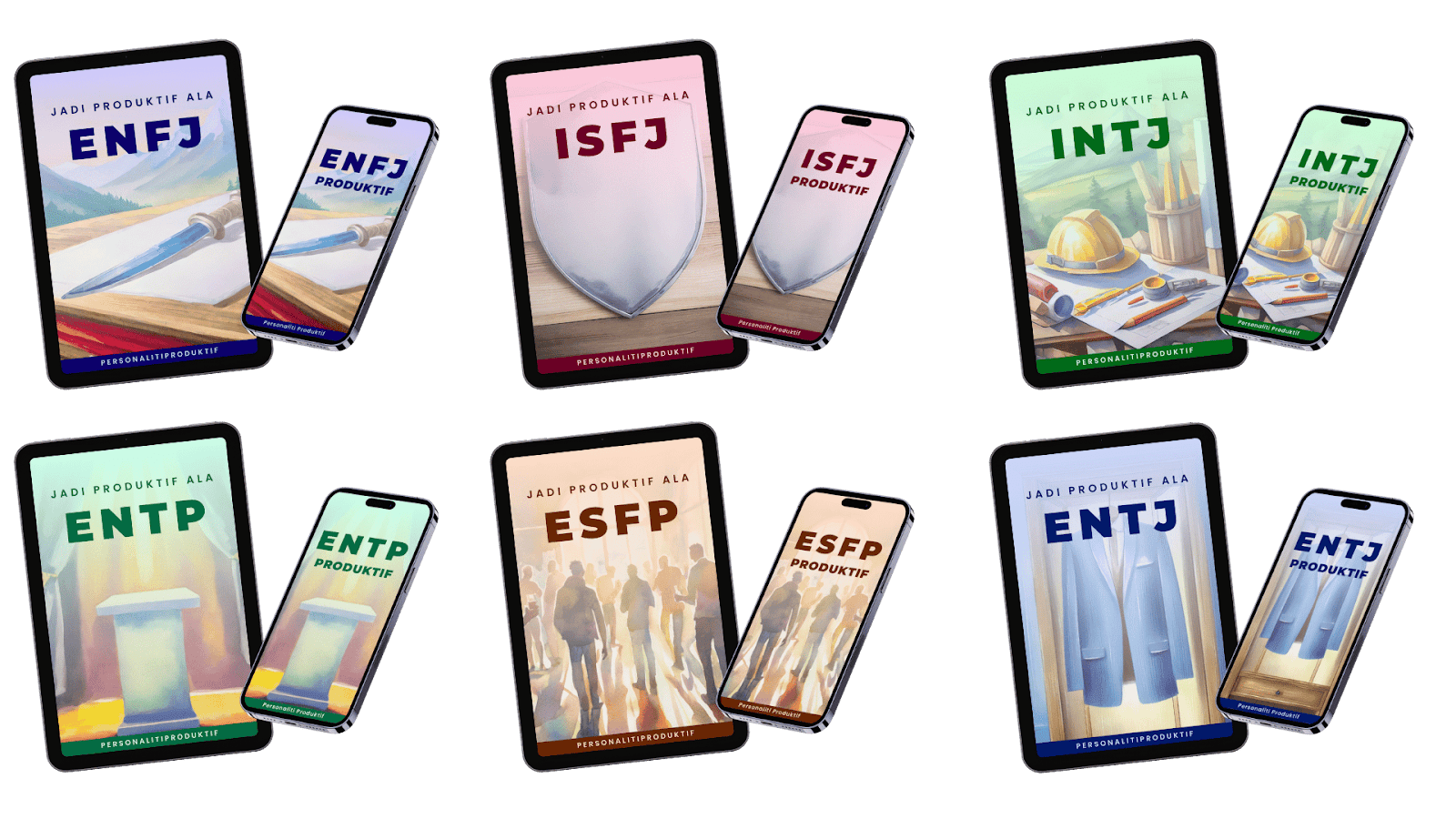 Tes MBTI Gratis di Akademi Produktif.