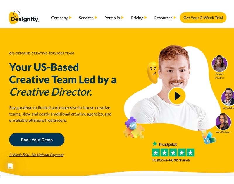 Graphic Design Services for Startups Designity