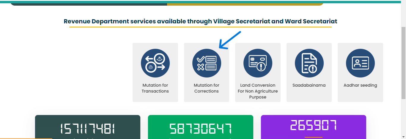 How to Correct Land Records on Meebhoomi AP