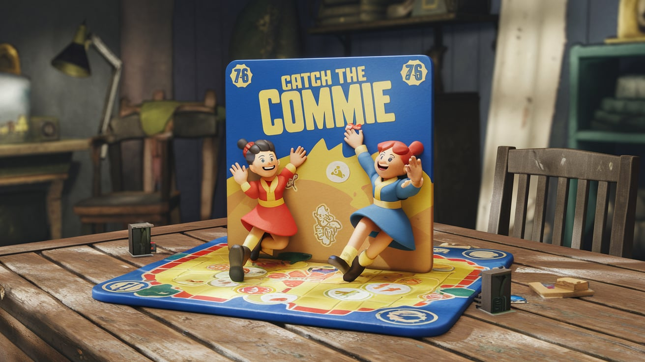 Catch the Commie board game Fo76