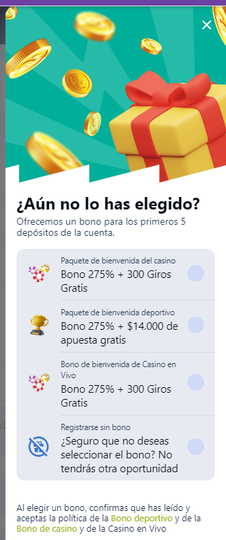 Jugabet orece varios bonos de bienvenida, elige el que más te guste