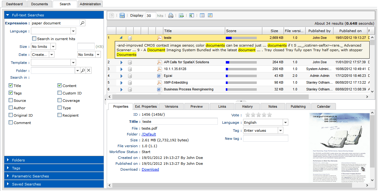 logicaldoc construction document management software