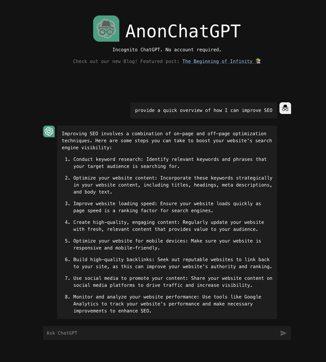 AnonChatGPT