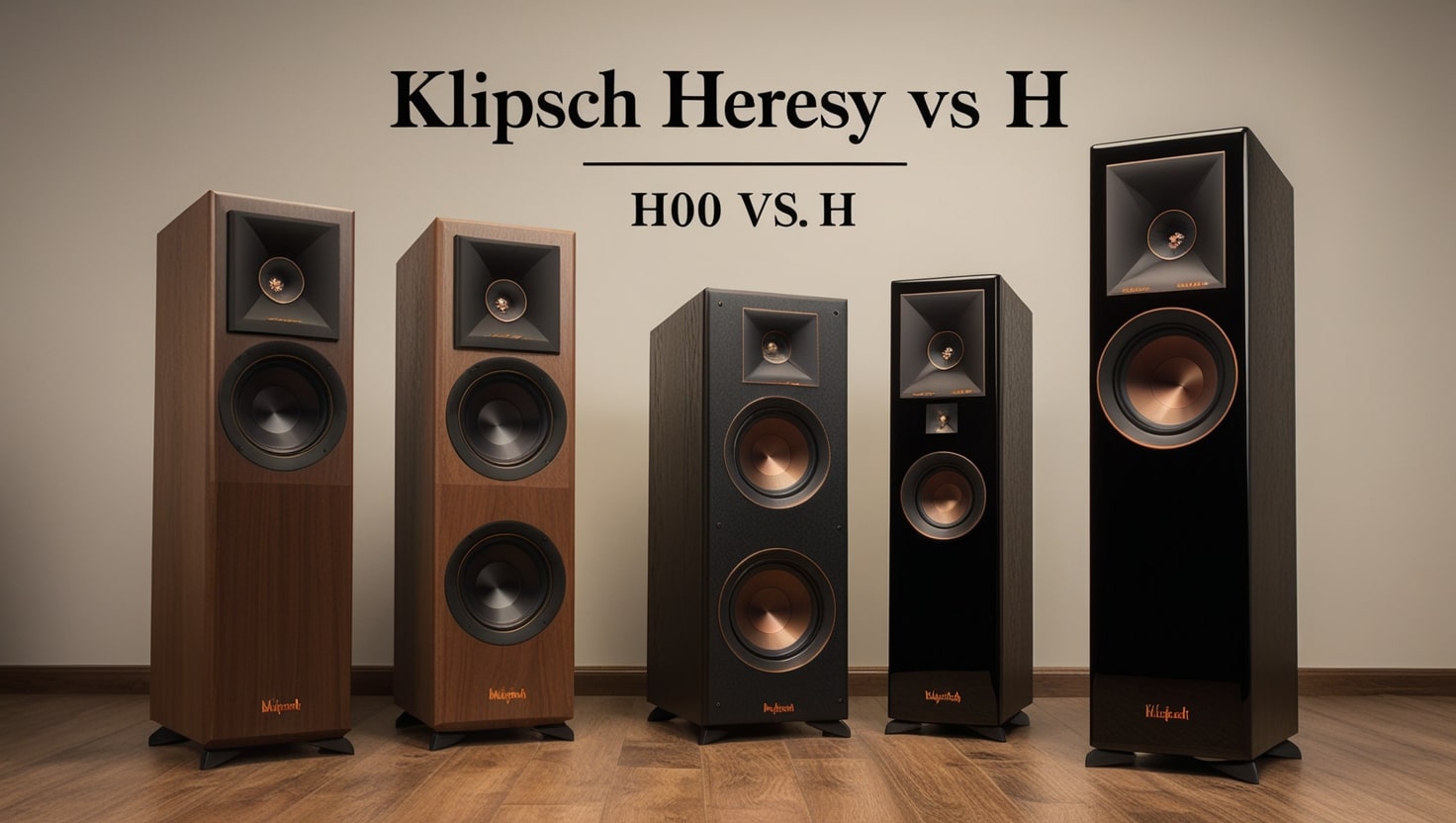 Klipsch Heresy H00 vs H