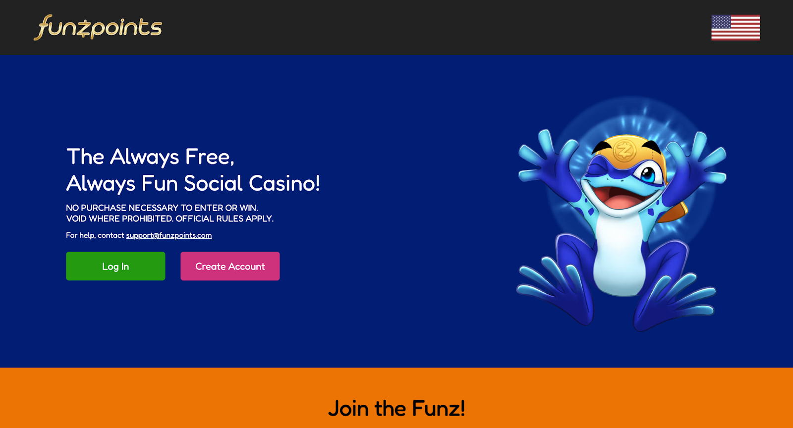 Funzpoints Sign Up Bonus