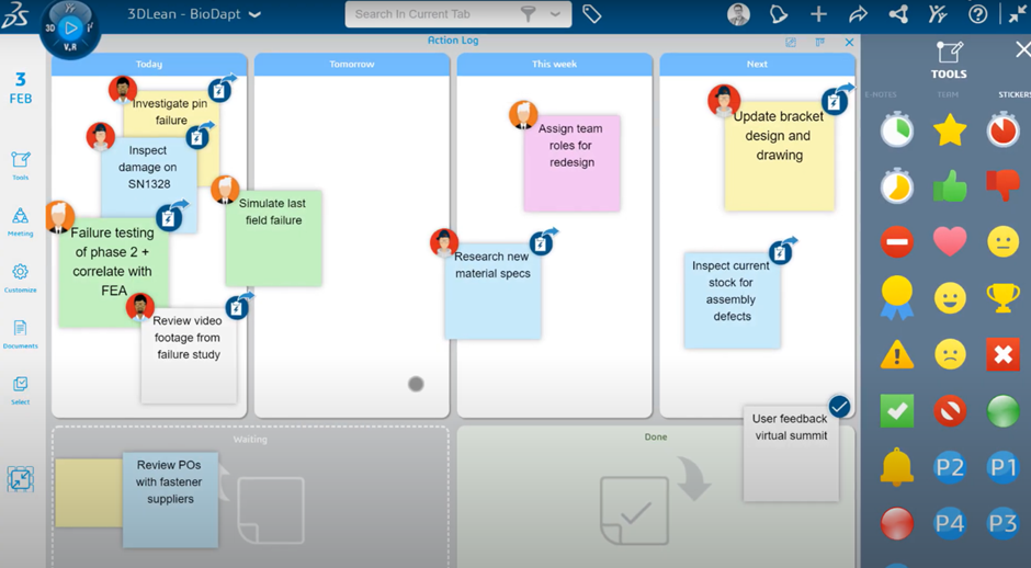 3D Lean Context and Task Assignment