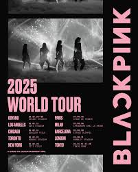 A picture of Blackpink world tour 2025