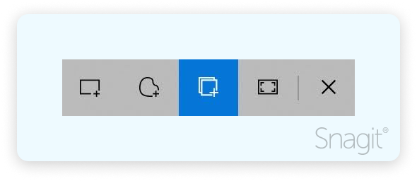 Snipping Tool menu.