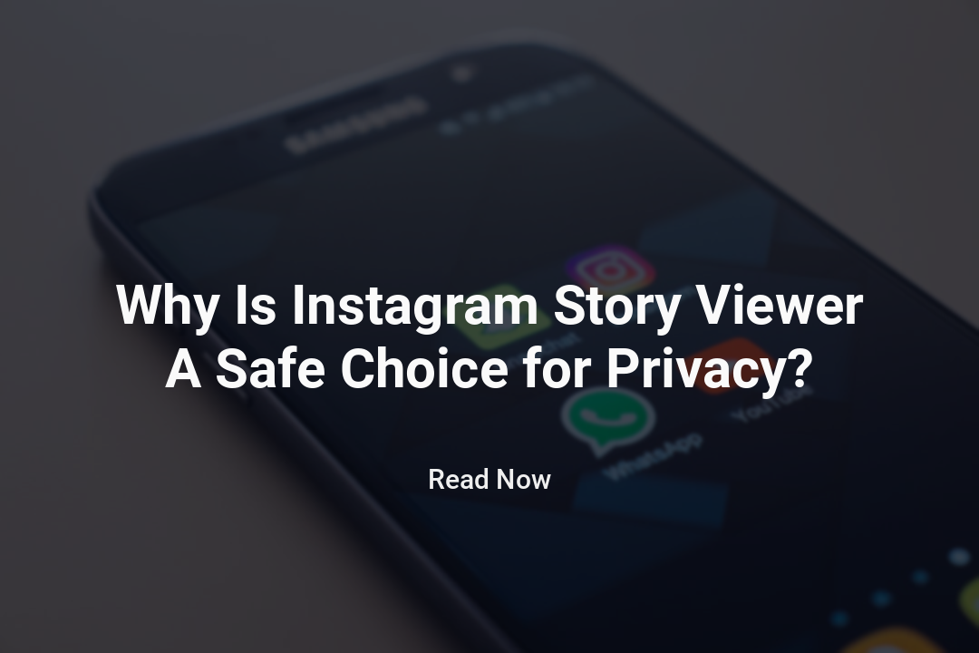 Why Is Instagram Story Viewer A Safe Choice for Privacy?