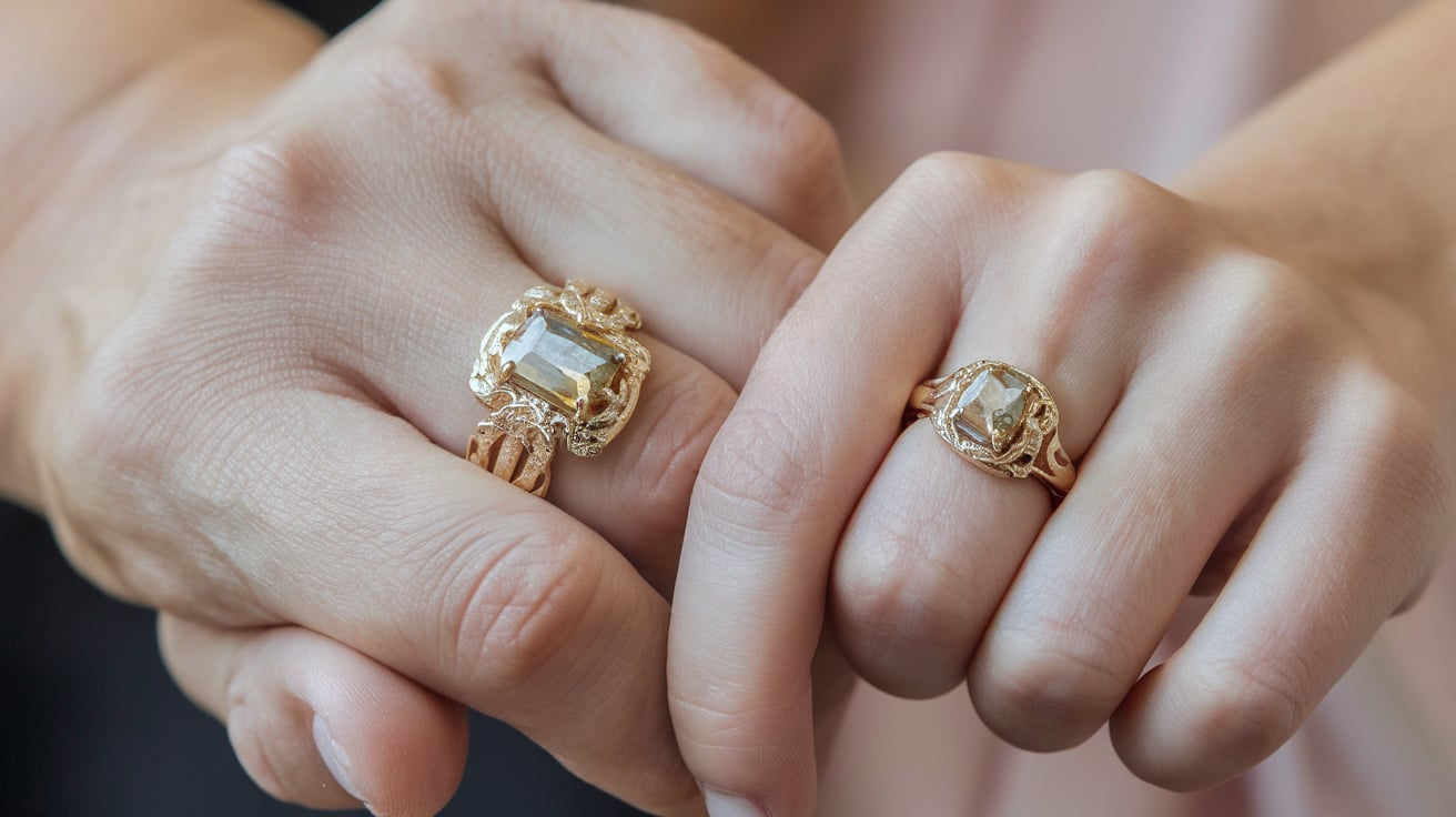 Mother Daughter Rings
