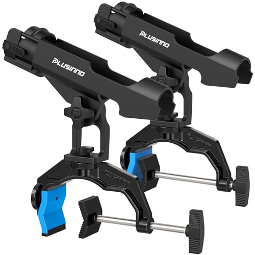 PLUSINNO Fishing Rod Holders for Boat, Upgraded Fishing Rod Holder ...