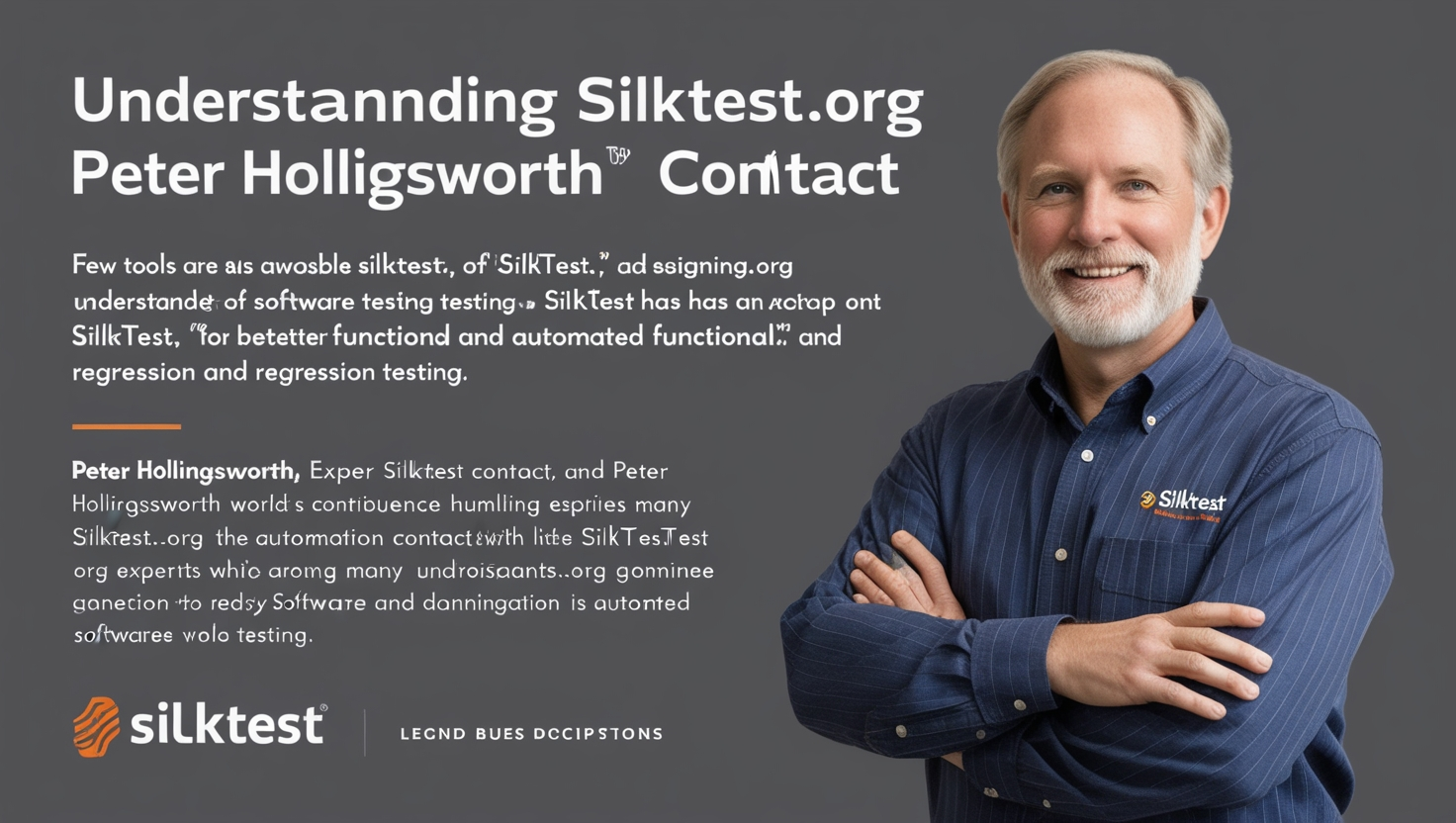 silktest.org peter hollingsworth Contact