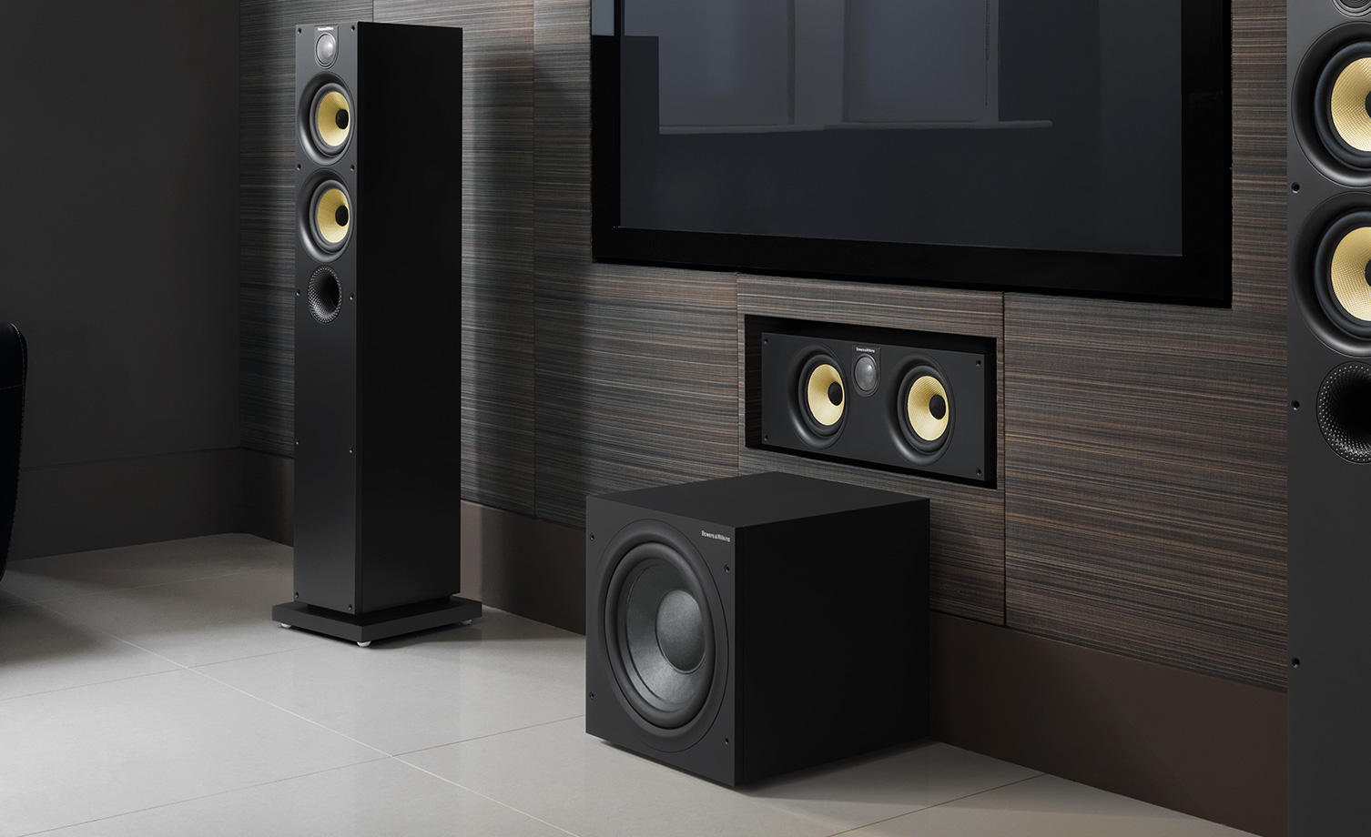 Bowers & Wilkins ASW610 subwoofer.