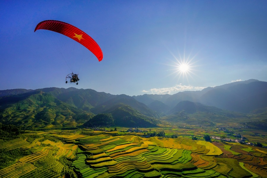 September is the most picturesque month of the year in Mu Cang Chai. Source: VOV.vn