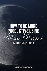 Mood and Productivity During the Phases of the Moon
