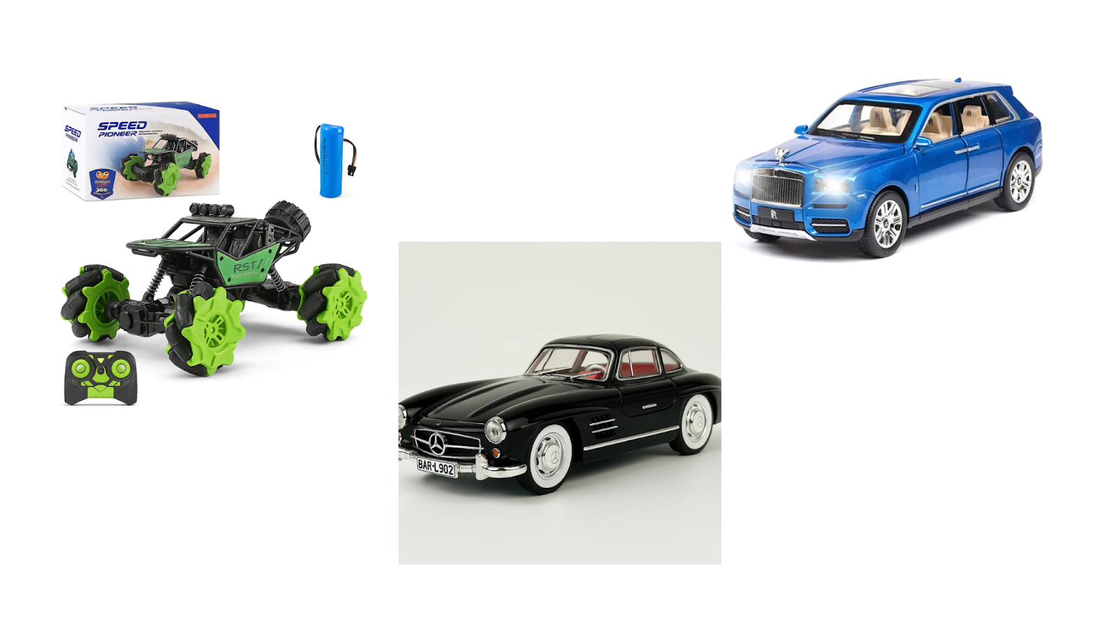 The image contain 3 different images of kids toy | royal ramkra