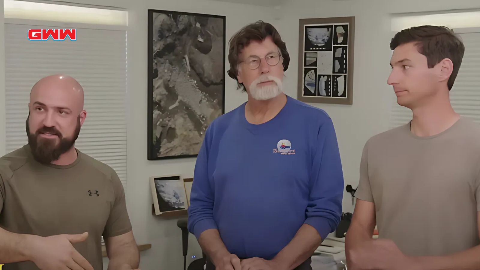 Rick Lagina, Jack Begley, and Peter Fornetti in The Curse of Oak Island Season 12 Trailer