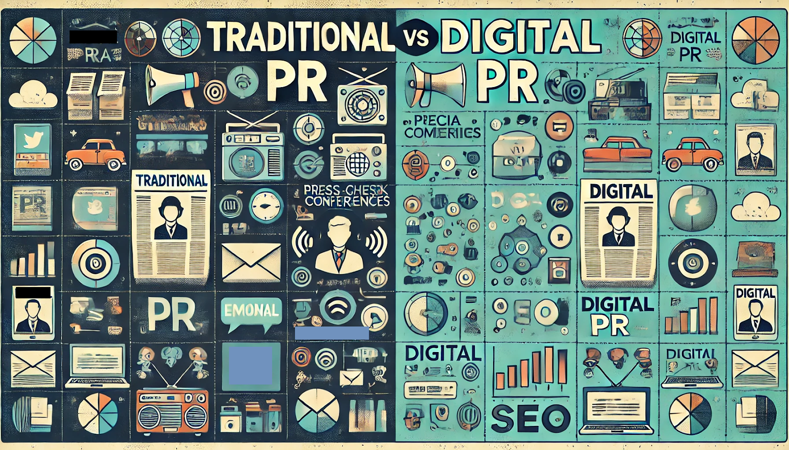 Difference Between Traditional PR and Digital PR