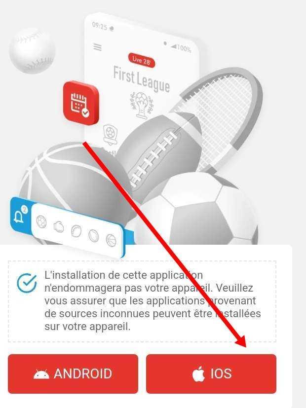 Comment télécharger l’application MegaPari sur iPhone ?