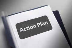 This contains an image of Action plan