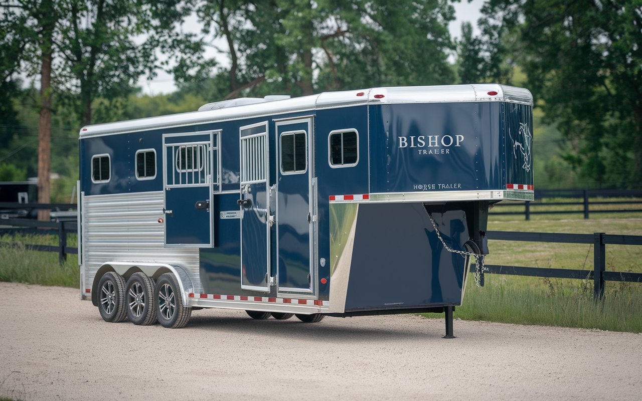 Bishop Gooseneck Horse Trailer for Sale