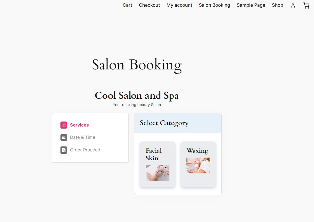 How to Make Salon website using WordPress Salon Booking Plugin 27