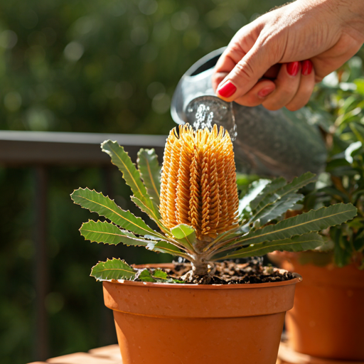 Watering Australian Native Plants in Pots: A Balancing Act