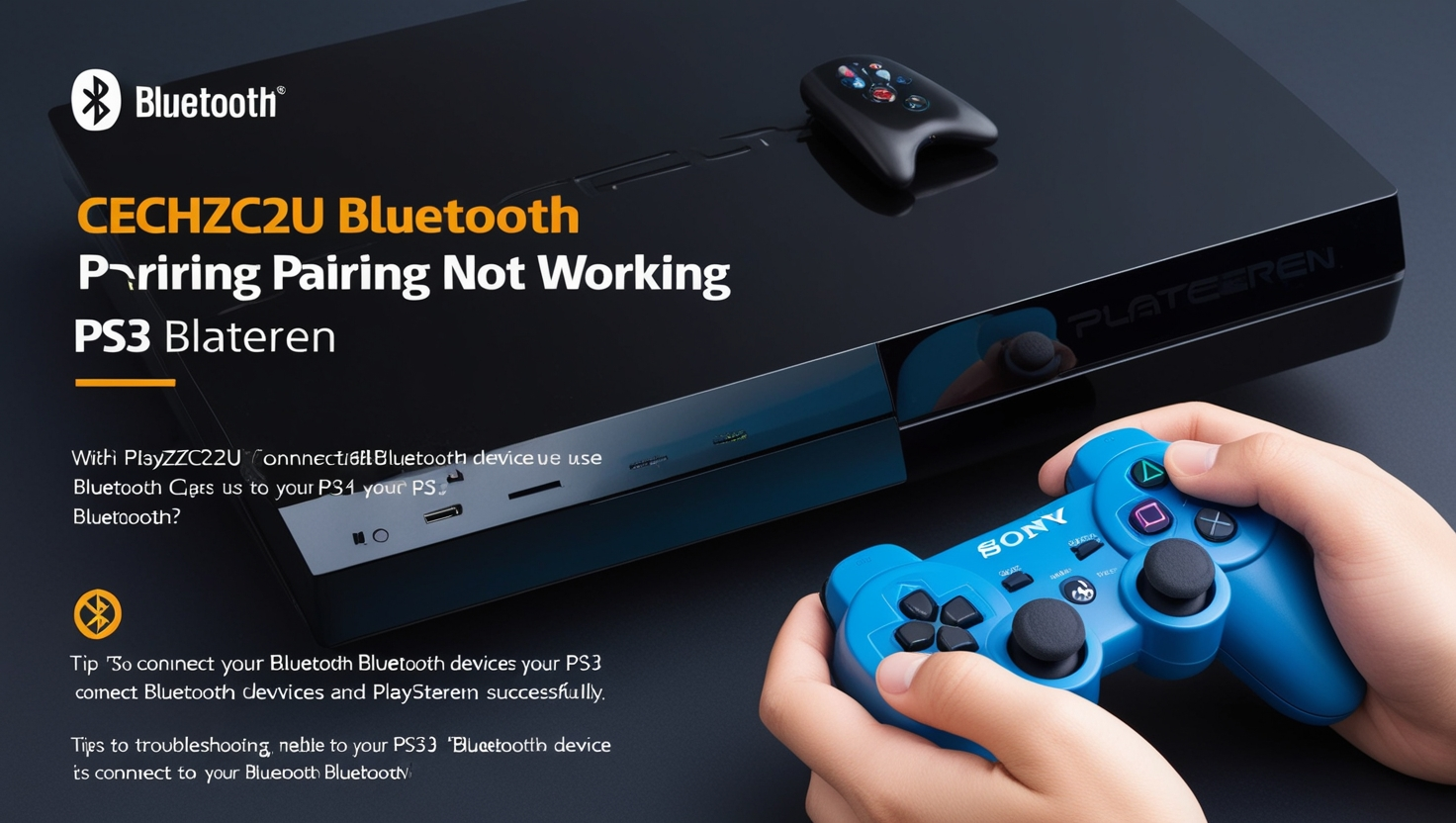 Cechzc2u Bluetooth Pairing Not Working PS3 Blateren Bluetooth
