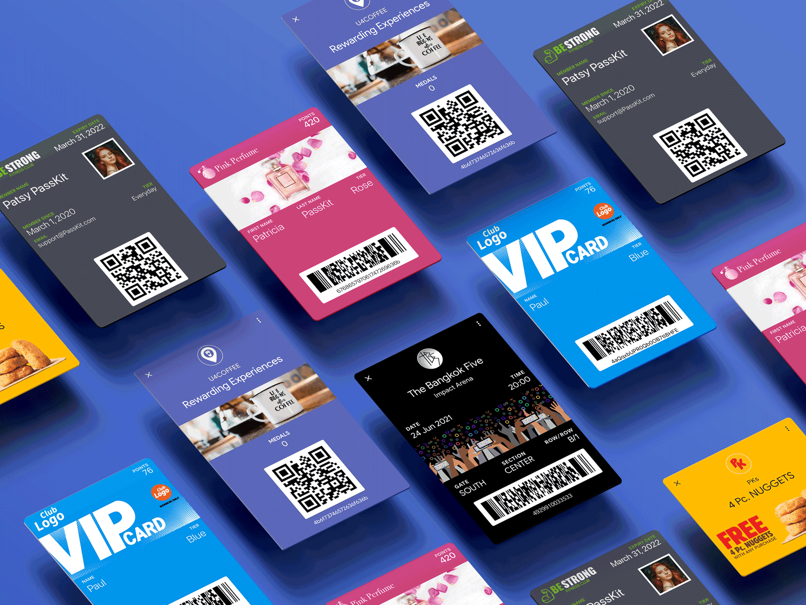 customer loyalty cards
