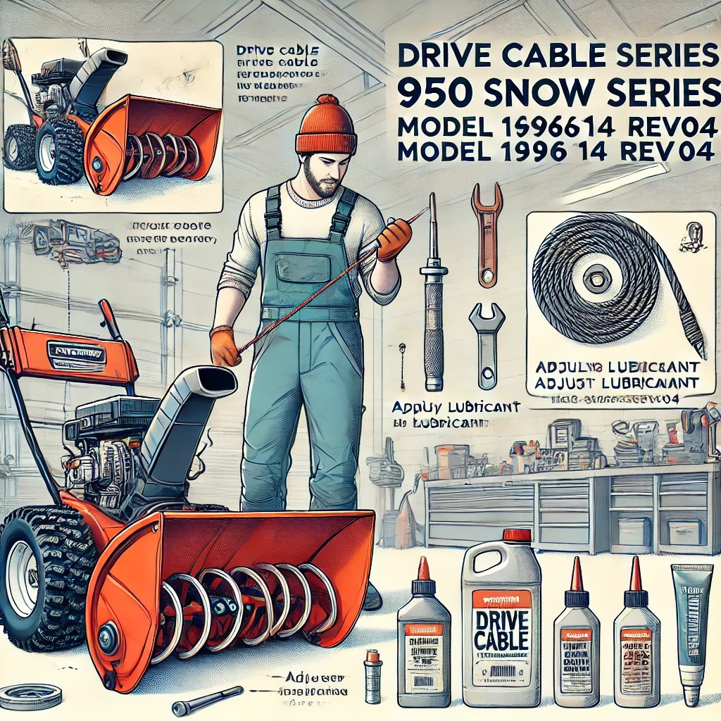 drive cable 950 snow series model 1696614 rev04