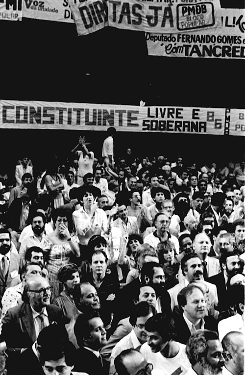 Protesto do Movimento Diretas Já