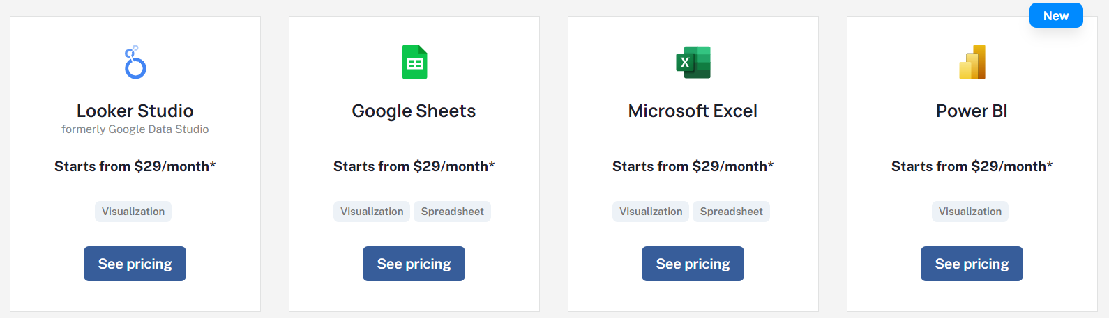 Supermetrics pricing