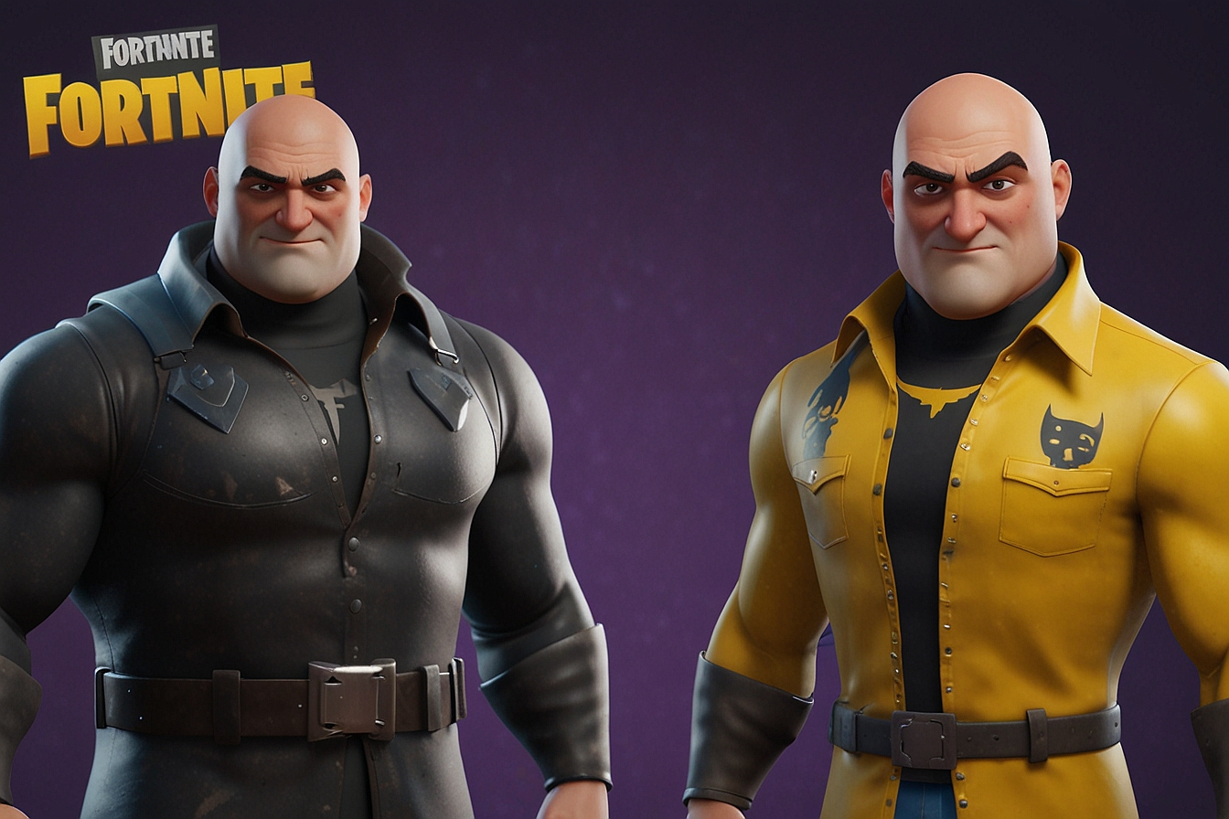 Gru Fortnite Super hero Skin Meme