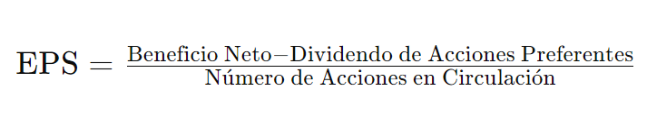 CÃ³mo Evaluar una Empresa para Invertir: Los 5 indicadores claves para valorar una empresa. Formula para calcular el Beneficio por AcciÃ³n (EPS)
