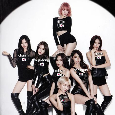 This contains an image of AOA members.