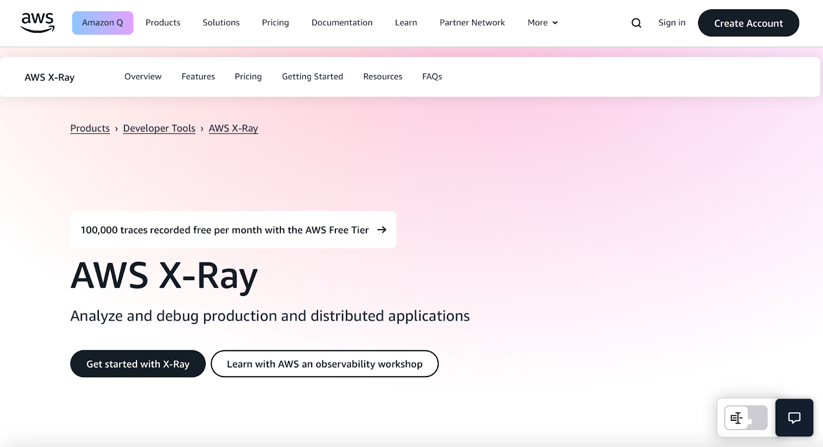 Amazon Monitoring Tools - Xray