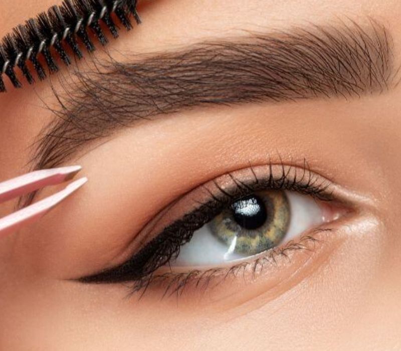 A range of basic eyebrow shapes
