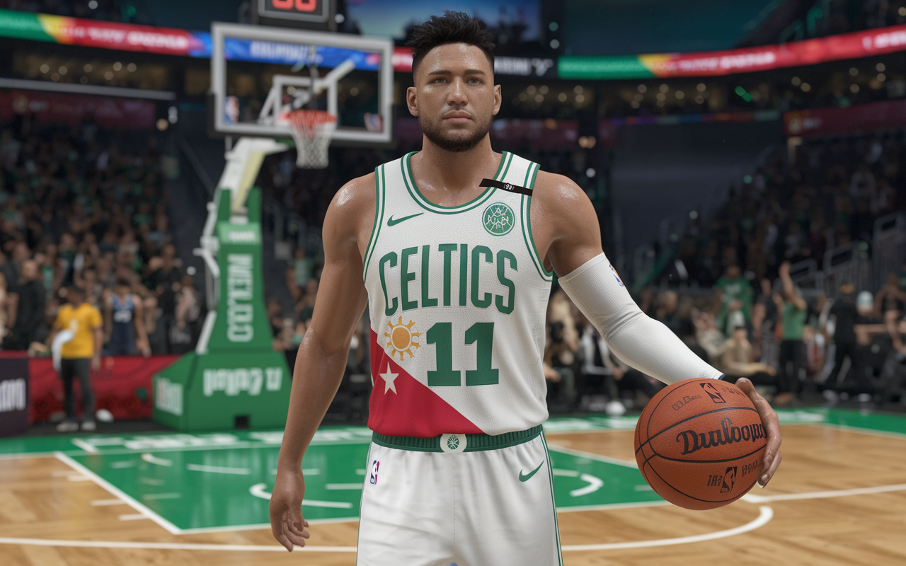 Pinoy21 Celtics Jersey NBA 2K24