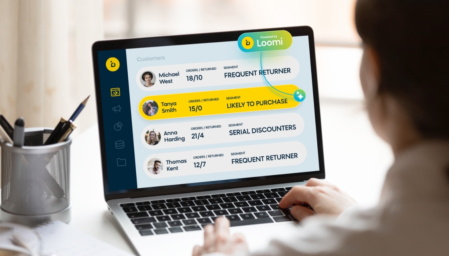 Loomi AI segmenting customers to help optimize costs