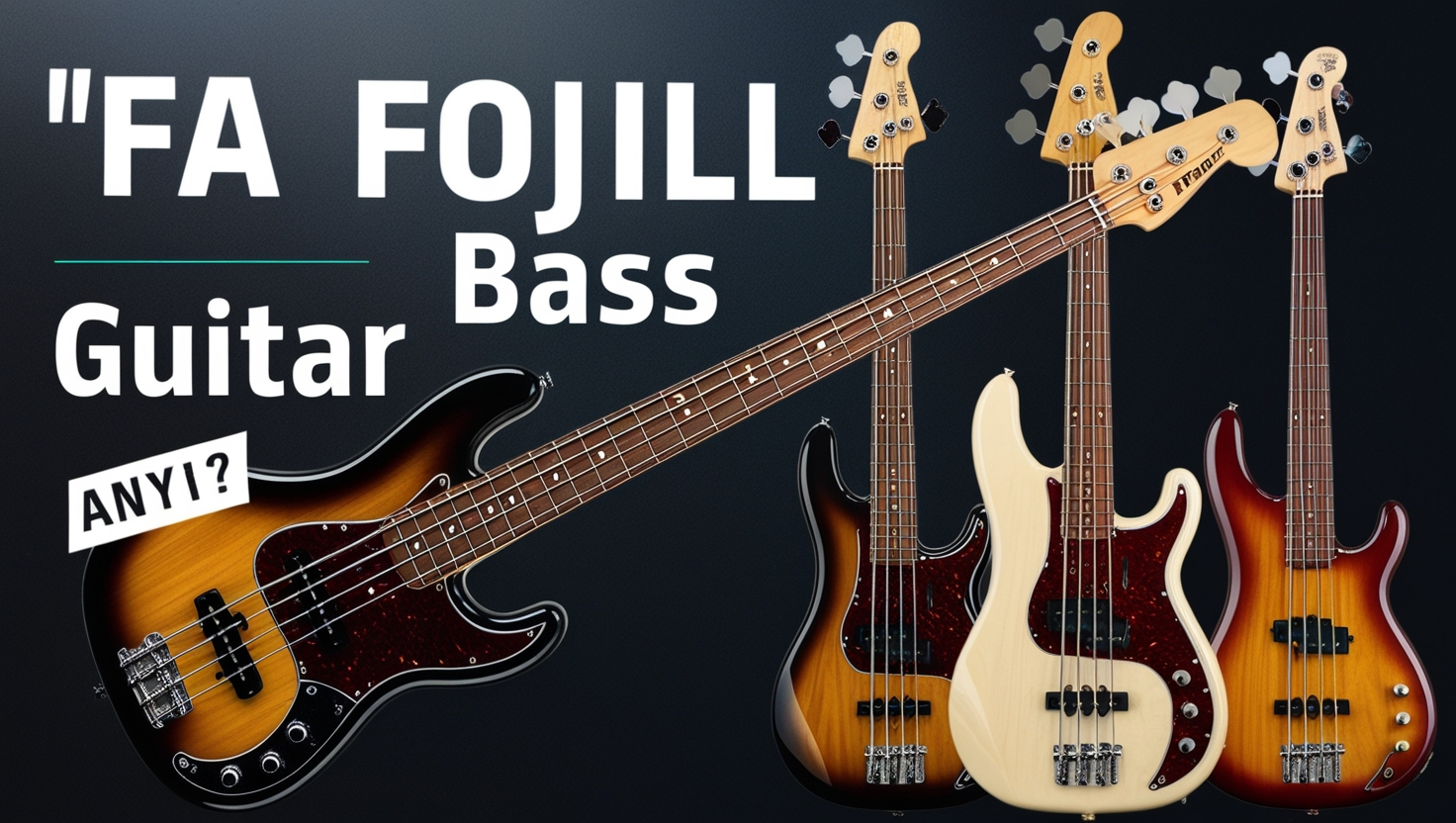 Is FA Fojill Bass Guitar Any Good