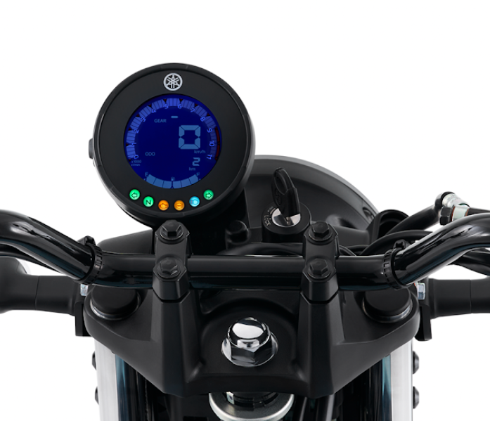 A close up of a motorcycleAI-generated content may be incorrect.