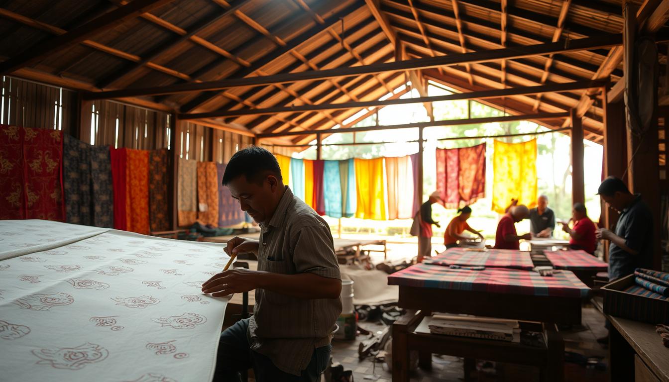 batik making process malaysia
