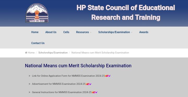 Himachal Pradesh NMMS Result 2024