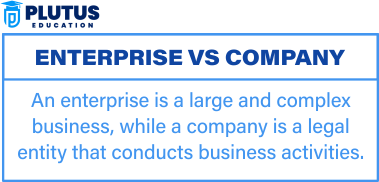 difference between enterprise and company