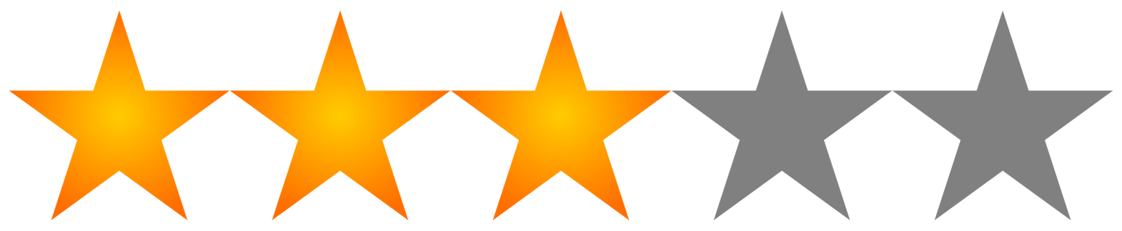 three stars