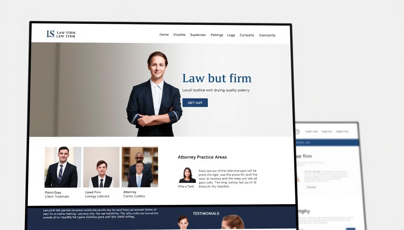 law firm website content