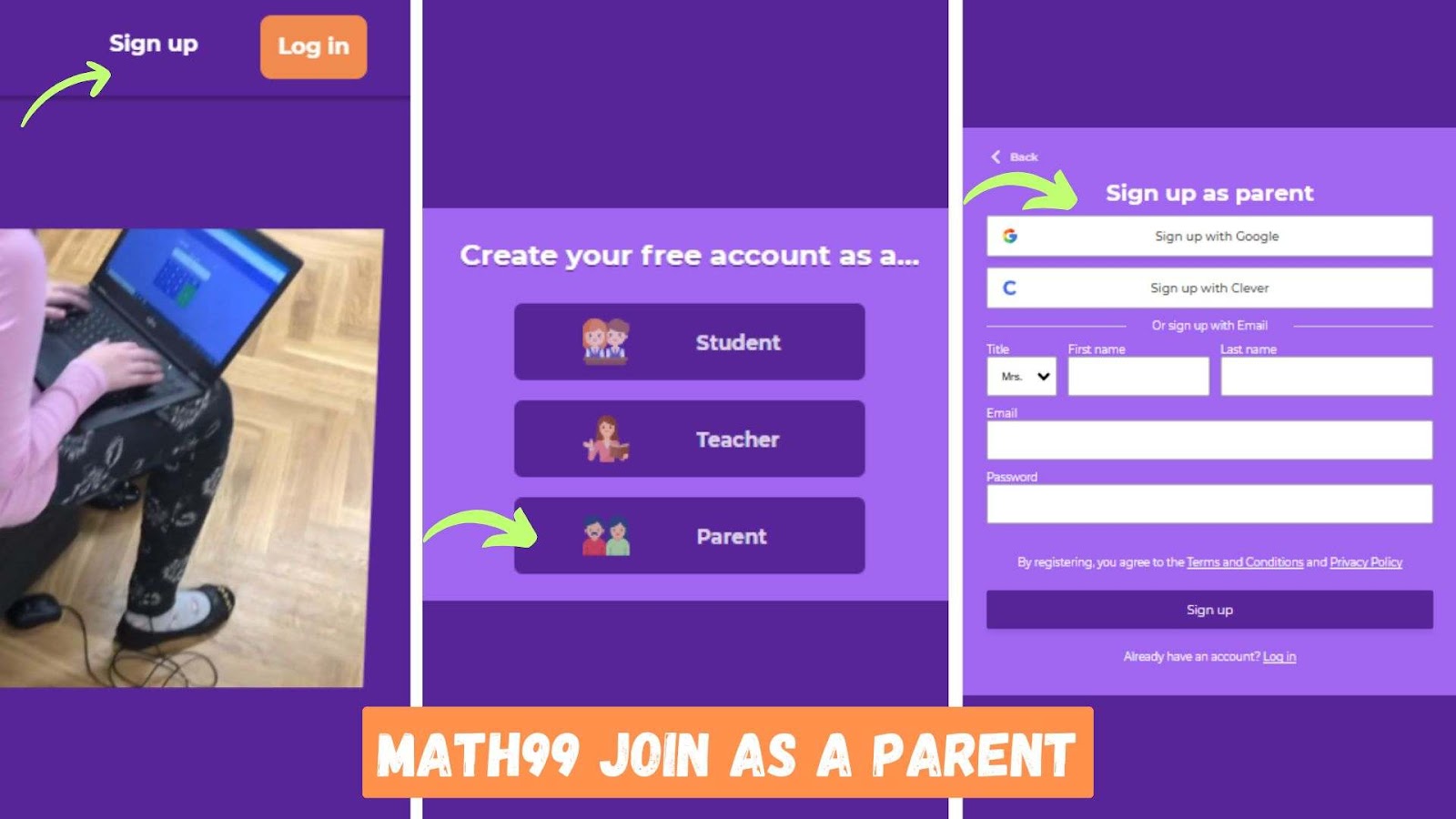 math99 join as parent